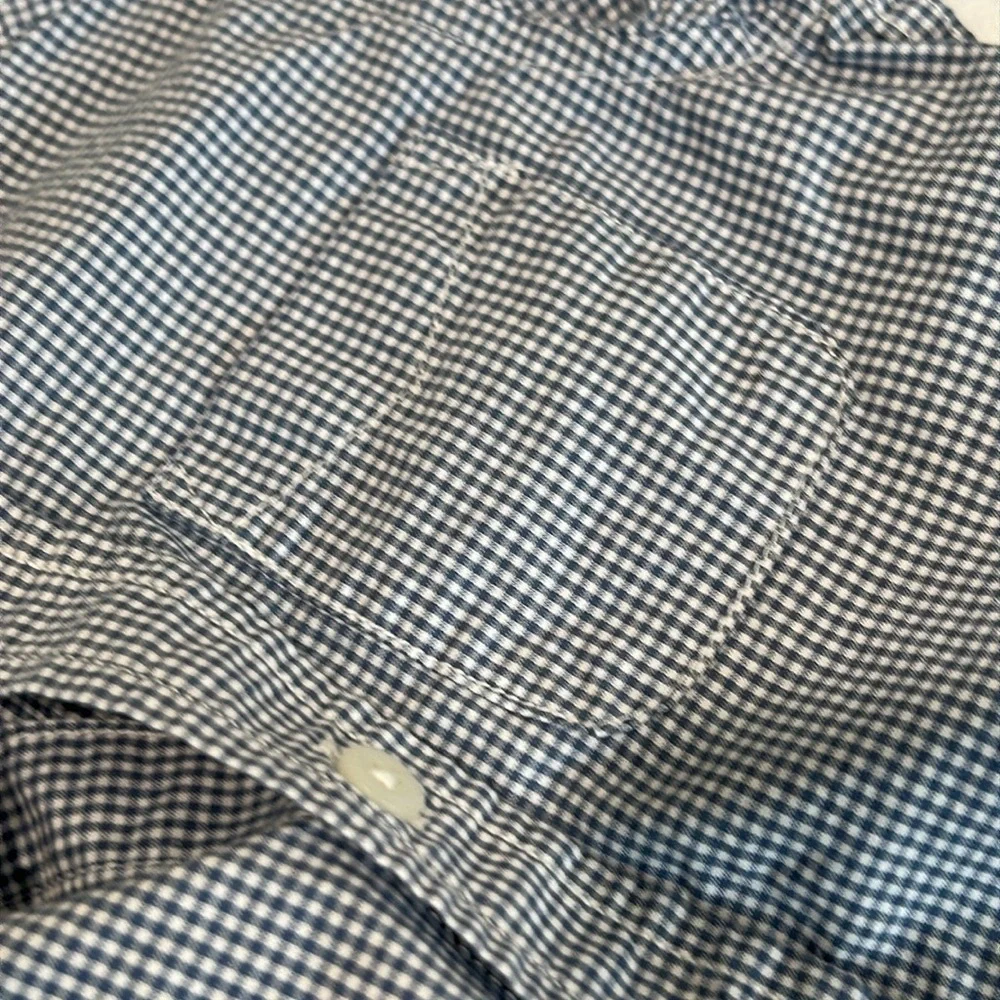 The Children's Place Blue Checkered Kids Shirt